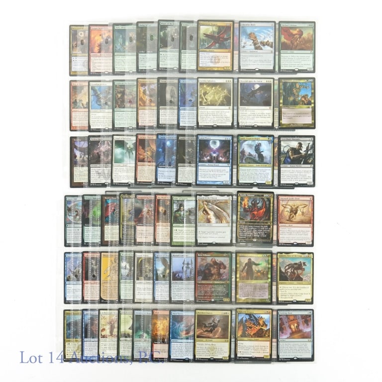 Magic The Gathering (MTG) Trading Cards (135): Magic The Gathering (MTG) Trading Cards (135 Cards) Features (15) Pages of Cards, including common to Mythic cards. Features uncommon creatures. The cards range from 2010-2022. Please see images for d
