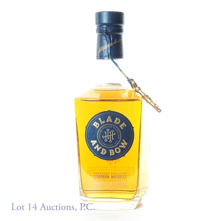 Bland And Bow Bourbon Whiskey (Stitzel-Weller): Blade and Bow Kentucky Straight Bourbon Whiskey. 91 proof, 750ml. Stitzel-Weller Distillery.