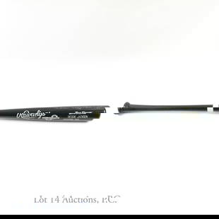 Reggie Jackson Signed Rawlings Bat (Ltd Ed): Reggie Jackson Autographed Rawlings Adirondack Pro Ring Big Stick "Reggie Jackson" professional model baseball bat. Inscribed: "Mr. October" "44" "#267 / 563" in gold ink. Lot 14 guarantees the authen