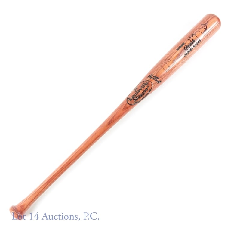Larry Walker Signed Louisville Slugger Bat (1 of 4)