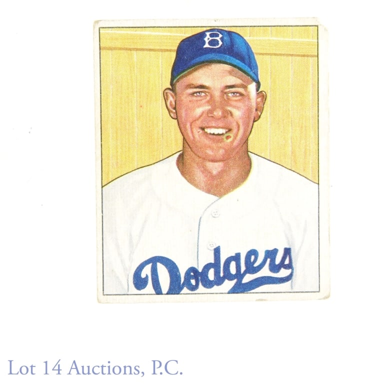 1950 Bowman #112 Gil Hodges MLB Baseball Card (1 of 4)