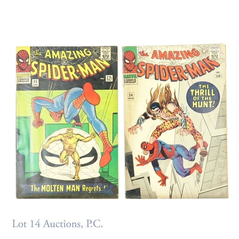 Marvel Comics The Amazing Spider-Man #34 #35 (1 of 10)