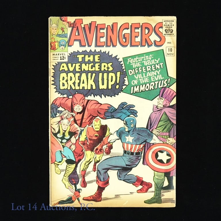 Marvel Comics The Avengers #10 (1964) (1 of 7)