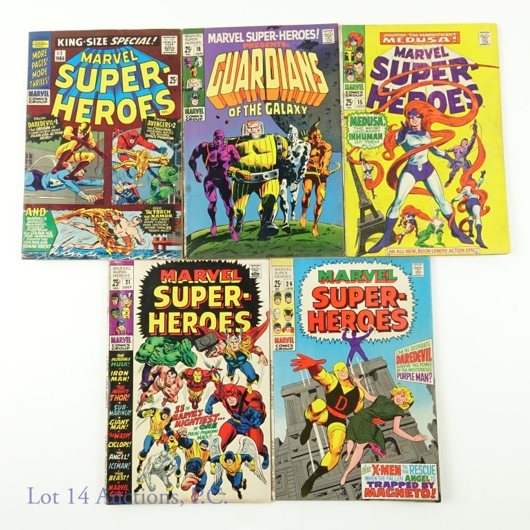 Marvel Comics Marvel Super-Heroes (1966-69) (5) (1 of 13)