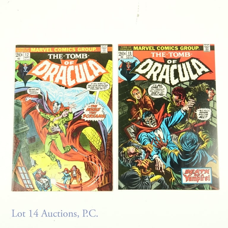 Marvel Comics The Tomb Of Dracula #12 #13 (1973) (1 of 8)
