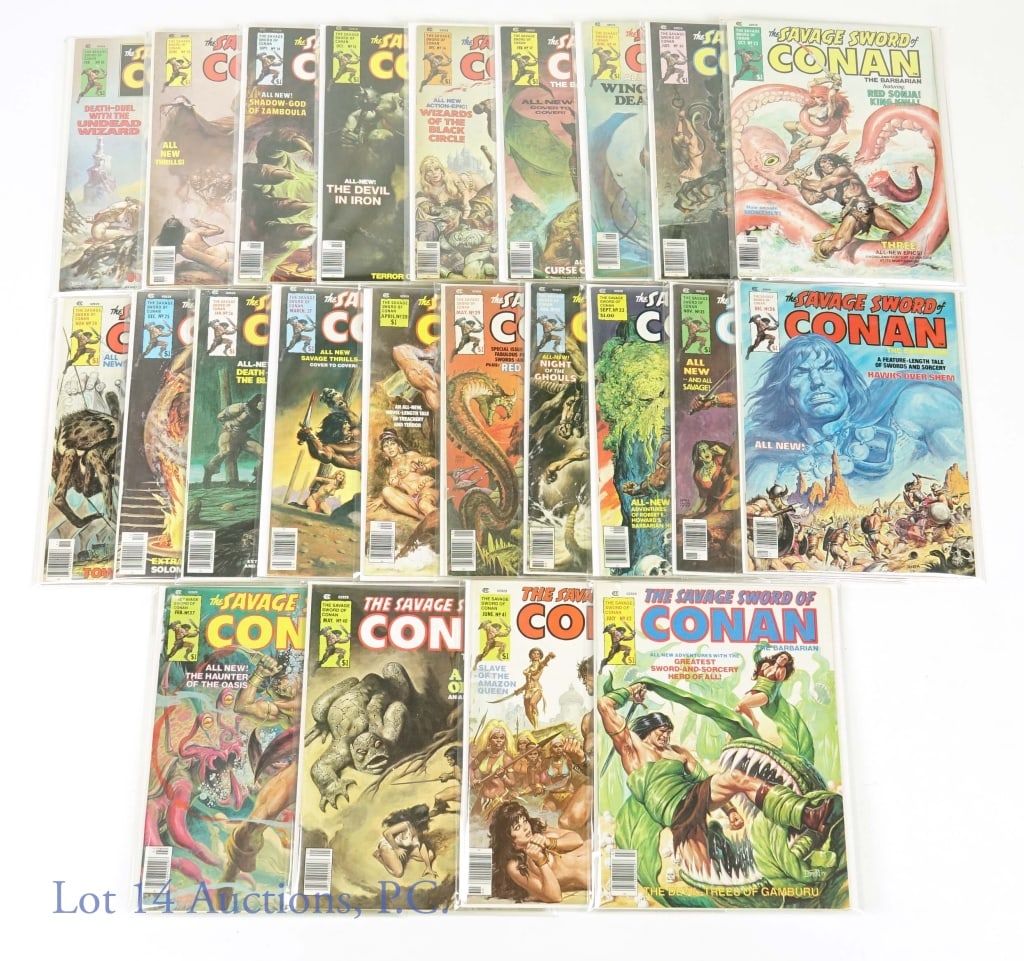 Marvel Comics Savage Sword Of Conan (23) (1 of 8)