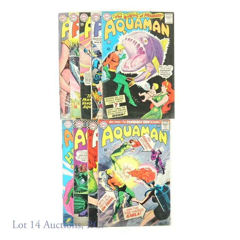 DC Comics Aquaman (1963-1968) (9) (1 of 11)