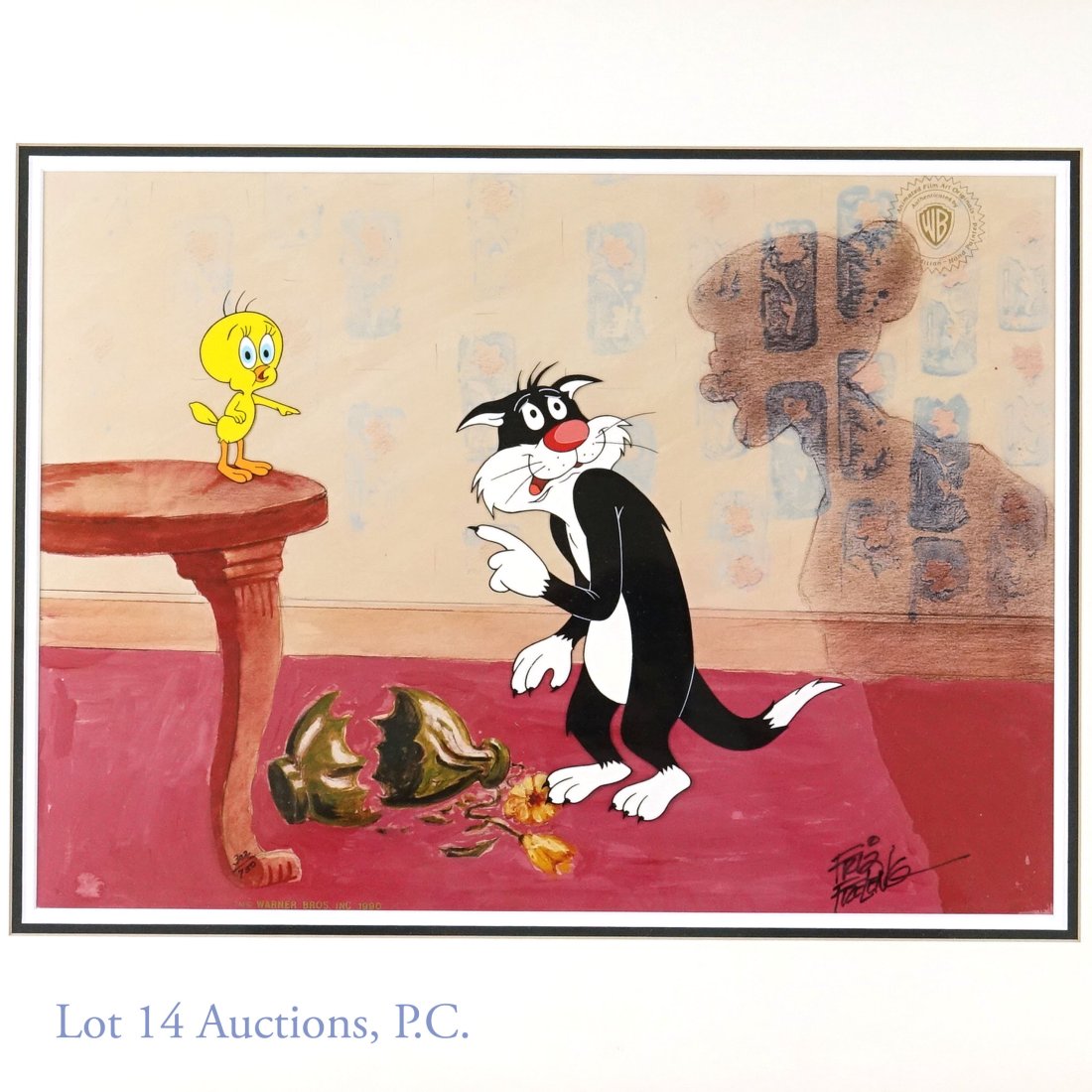 Fritz Freleng Signed Warner Bros Animation Cel (1 of 7)