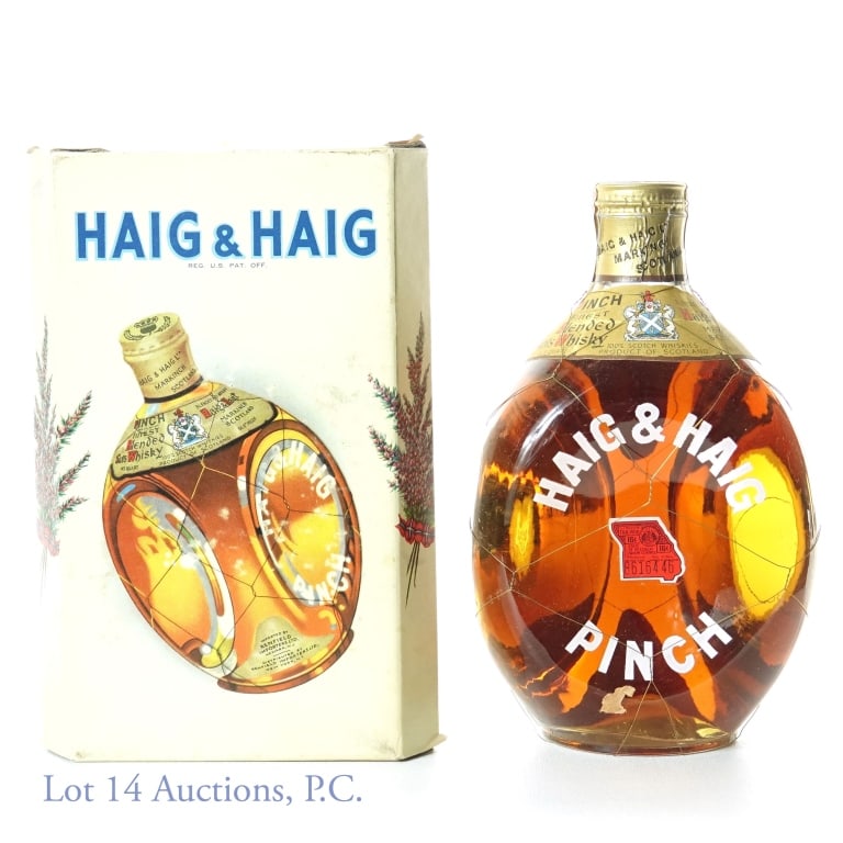 HAIG & HAIG PINCH ウイスキー Haig & Haig Pinch Finest Blended Scots Whisky (1957-1964)