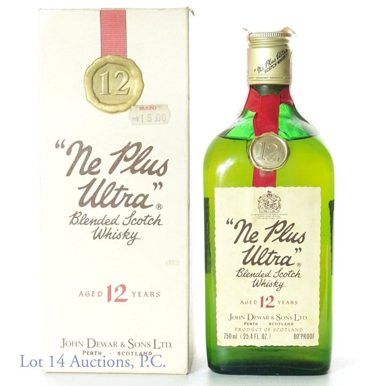 Ne Plus Ultra Scotch Whisky (1960s / 70s)