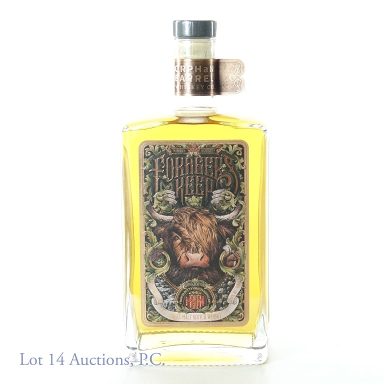 Orphan Barrel Forager's Keep 26 Year Old Scotch: Orphan Barrel Forager's Keep 26 Year Old Limited Release Single Malt Scotch Whisky. 96 proof, 750ml. "...the shortest lived of all Speyside distilleries, Pittyvaich was built in 1975 as a partner for 