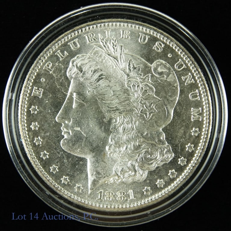 1881-S Morgan Silver Dollar (Gem BU ?) (1 of 2)