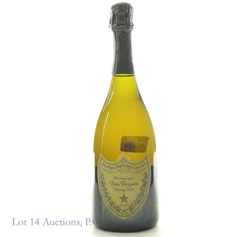 2002 Dom Perignon Brut Champagne: 2002 Dom Perignon Brut Champagne, 12.5% ABV, 750 ml, Vintage: 2002, Box NOT included. 96 rating by Robert Parker (Wine Advocate) "The 2002 Dom Perignon is at first intensely floral, with perfumed jasm