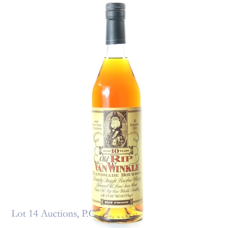 Old Rip Van Winkle 10 Year Bourbon (2023): Old Rip Van Winkle 10 Year Bourbon (2023), 107 Proof, 750 ml. 2023 Release
