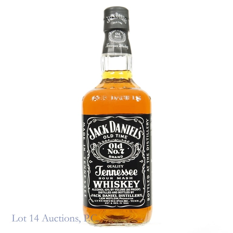 Jack Daniel's Whiskey - False Seal 86 Proof: Jack Daniel's Old No. 7 Tennessee sour mash whiskey - false seal. 43% ABV (86 proof). 750 ml.