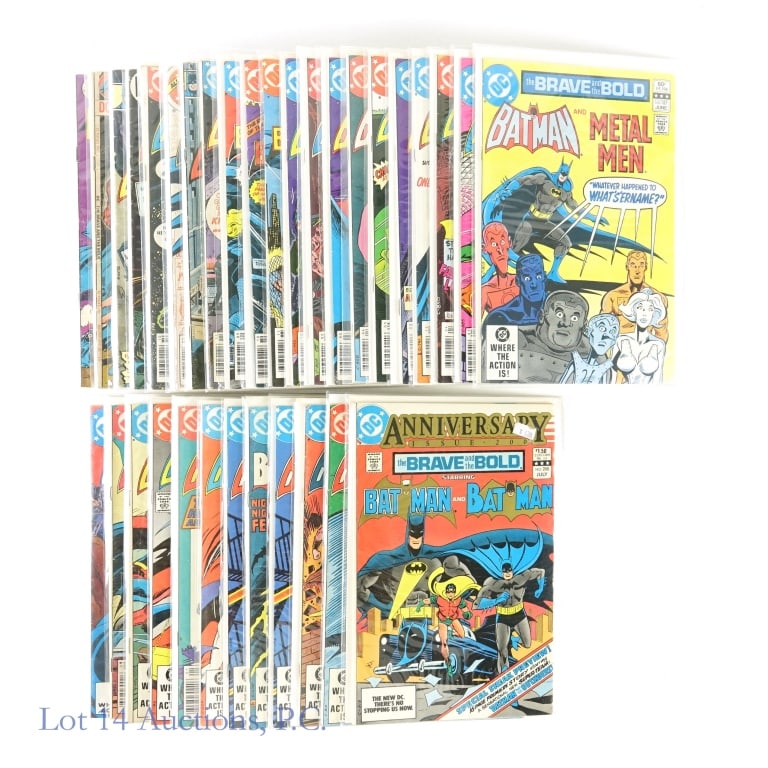 Brave and the Bold Comics DC (33): Brave and the Bold Comics DC (33). Brave and the Bold: #78, 101, 110, 121, 123, 150, 155, 156, 166-169, 171- 174, 177, 181, 185-188, 190, 192-200, double of 196. Key Issues: #78- First appearance of C
