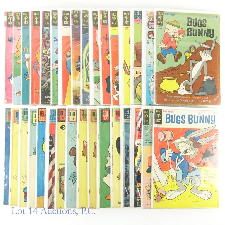 Dell, Western and Harvey Comics (32): Dell, Western and Harvey Comics (32). A collection of comics from Dell, Western and Harvey Comics. Dell: Bugs Bunny, Ludwig Von Drake, Daffy Duck, Tom and Jerry, Tweety and Sylvester, No Time For Sarg