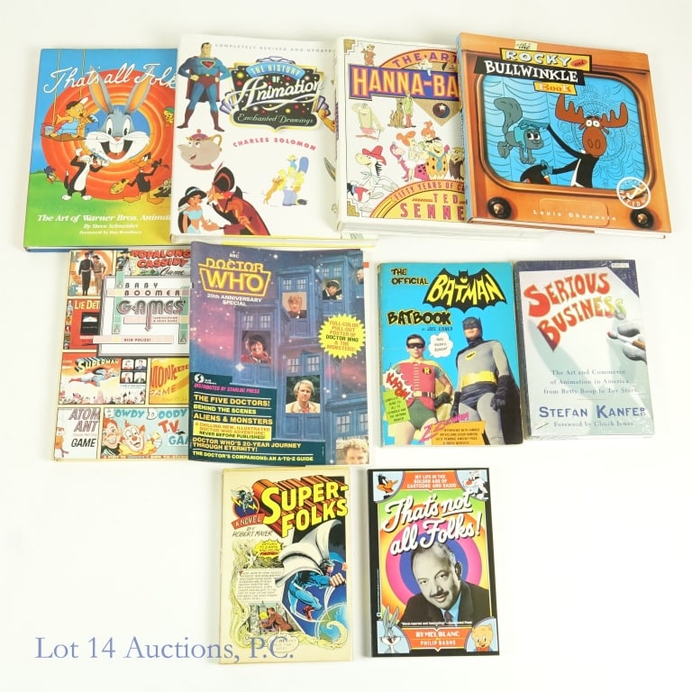 Animation Coffee Table Books (9): Animation Coffee Table Books (9). A collection of books regarding animation, pop culture and related subjects. The Art of Hanna-Barbera by Ted Sennett. Hardcover. The History of Animation by Charles S