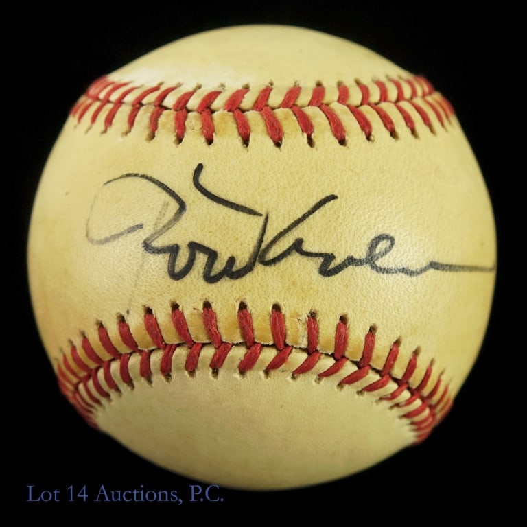 Rod Carew Signed American League Baseball: Rod Carew Autographed Official Bobby Brown American League MLB Baseball (NO COA). The signature is located directly on the sweet spot. Rod Carew is an 18x All-Star, 7x Batting Champion, ROY, MVP & Rob