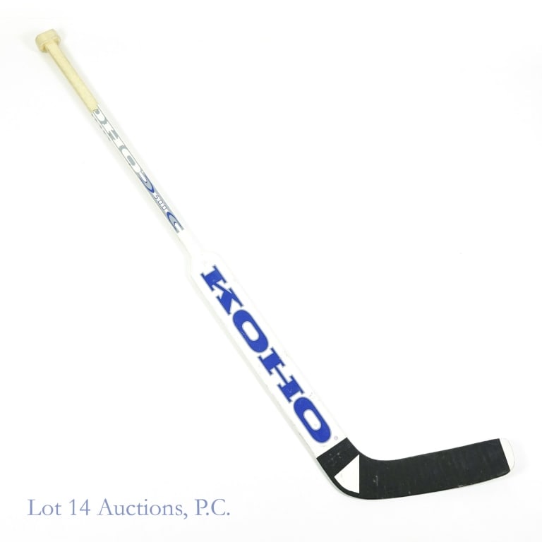 Kevin Weekes Game Used Koho NHL Hockey Stick: Kevin Weekes Game Used 2001 Koho 500 NHL Hockey Goalie Stick. Lot 14 guarantees the authenticity of this item (read auction info for details). Kevin Weekes' name can be seen printed multiple times on 