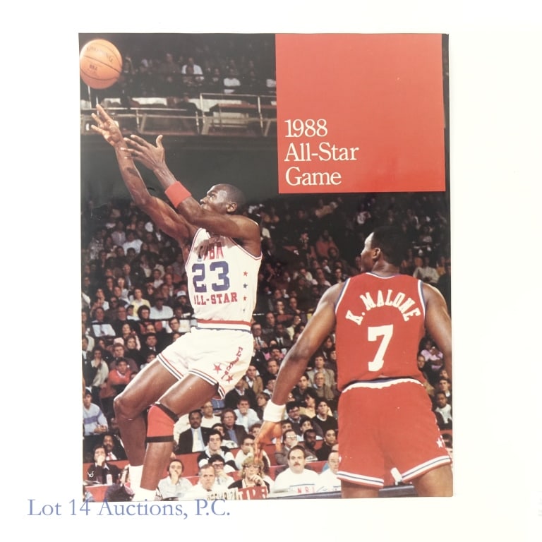 Michael Jordan 1988 All-Star Game Poster: Michael Jordan 1988 All-Star Game Poster (16x20). Arguably the most iconic and dominant athlete in sports history, Michael Jordan is known on every corner of the globe, even on other planets (see Spac