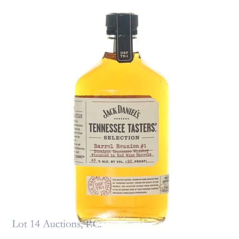 Jack Daniel's TN Tasters Barrel Reunion #1 Whiskey: Jack Daniel's Tennessee Tasters' Barrel Reunion #1Tennessee Whiskey, 90 Proof, 375 ml, selection #2, Release: Spring 2012.