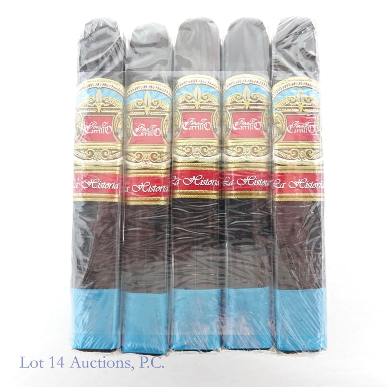 E.P. Carrillo La Historia El Senador Cigar 5 Pack: E.P. Carrillo La Historia El Senador Robusto Cigars, 5.3" x 52, Pack of 5, Wrapper: Maduro, Origin: Dominican Republic.