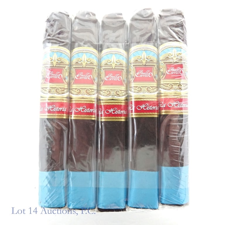 E.P. Carrillo La Historia El Senador Cigar 5 Pack: E.P. Carrillo La Historia El Senador Robusto Cigars, 5.3" x 52, Pack of 5, Wrapper: Maduro, Origin: Dominican Republic.