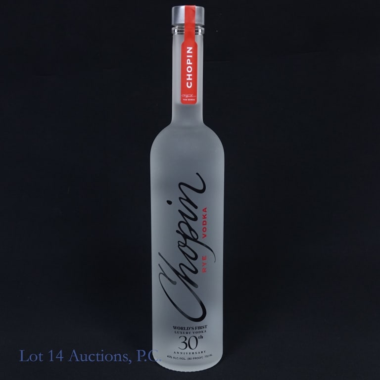 Chopin 30th Ann. Rye Vodka Auction