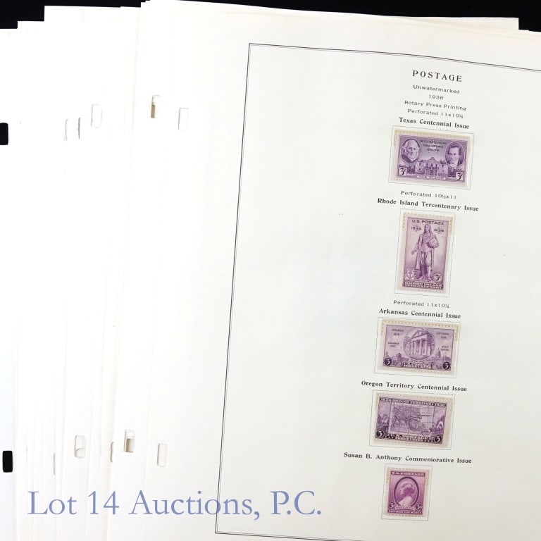 1936 - 1949 U.S. Stamps (28+ pages) (1 of 6)
