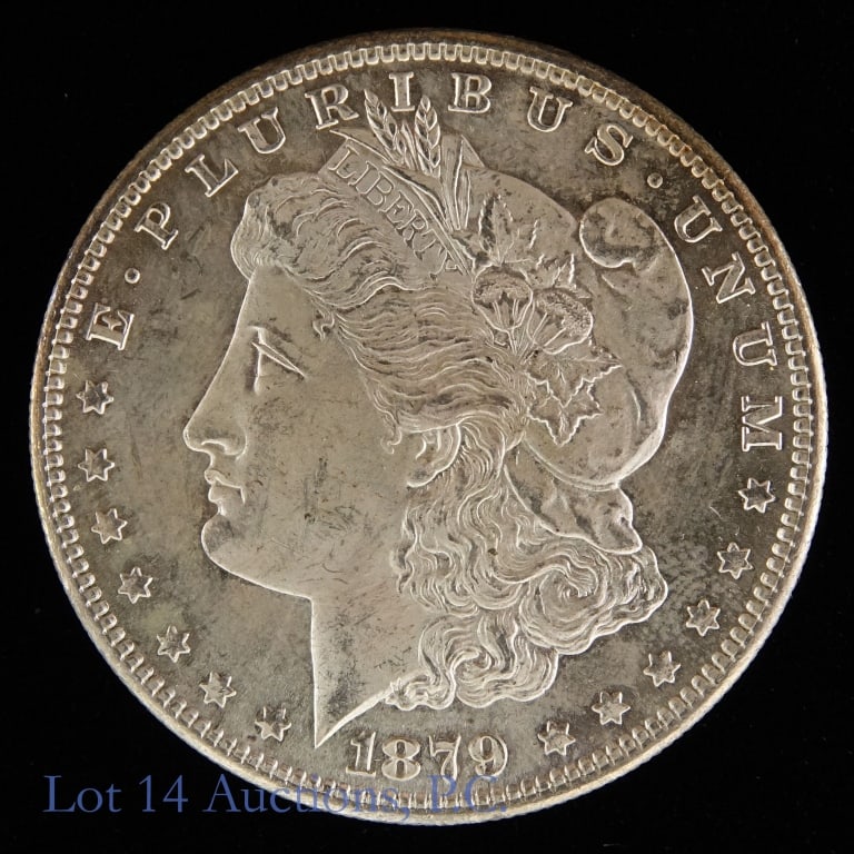 1879-S Silver Morgan Dollar (CH BU Semi-P/L) (1 of 2)