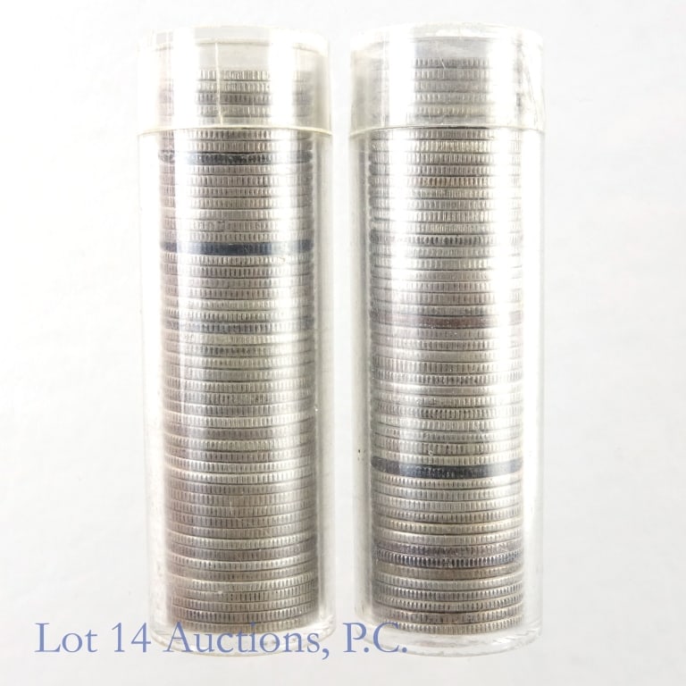 90%-Silver Roosevelt Dimes (100) (1 of 5)