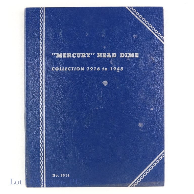 1916 to 1945 Silver Mercury Dimes (62) (1 of 4)