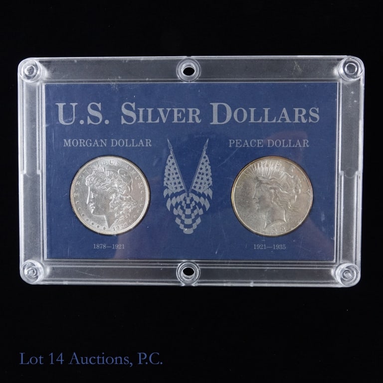 1921 & 1923-S U.S. Silver Dollars (2) (1 of 2)