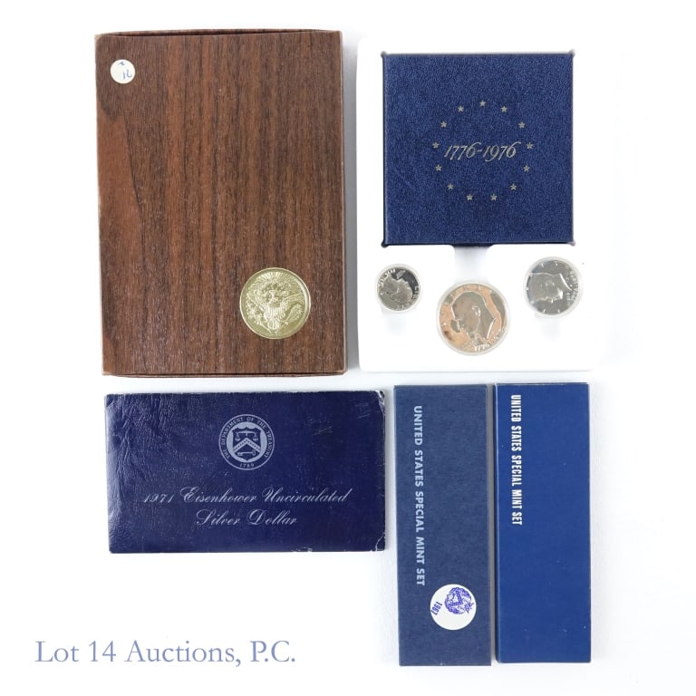 1966 to 1976 U.S. 40%-Silver Mint Sets (5) (1 of 5)