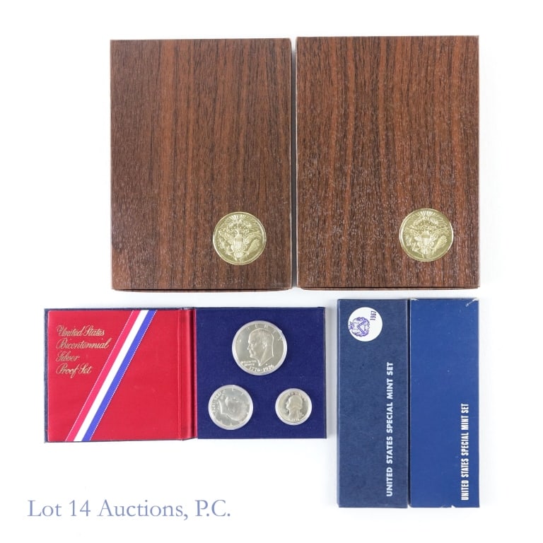 1966 to 1976 U.S. 40%-Silver Mint Sets (5) (1 of 5)