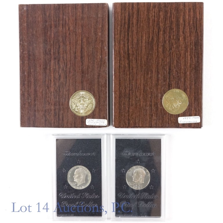 1971s - 1974s Silver Proof Ike Dollars in OGP (4) (1 of 3)