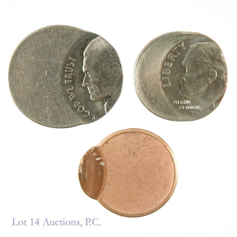 U.S. Off-Center Error Coins (GEM BU) -3 (1 of 2)