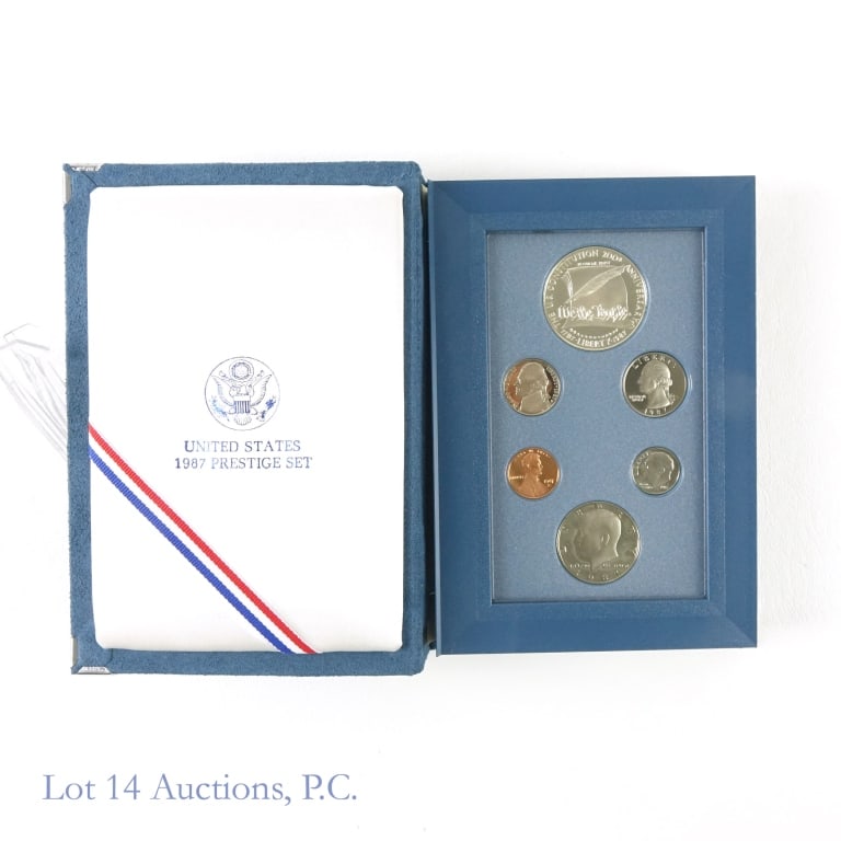 U.S. Mint 1987-s Silver Prestige 6-Coin Set (1 of 4)
