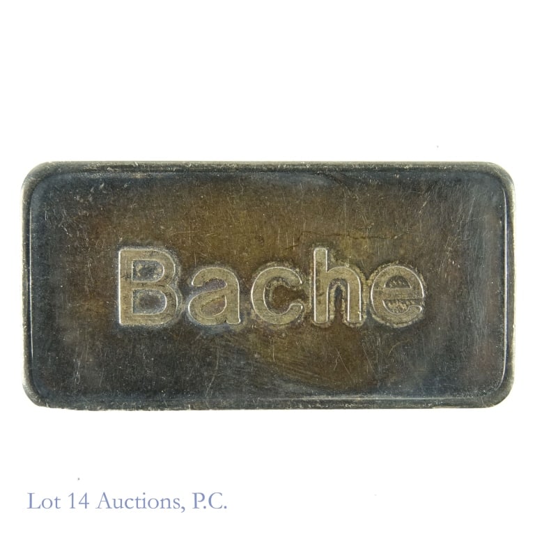 Bache 1 oz .999 Fine Silver Bar (1 of 2)