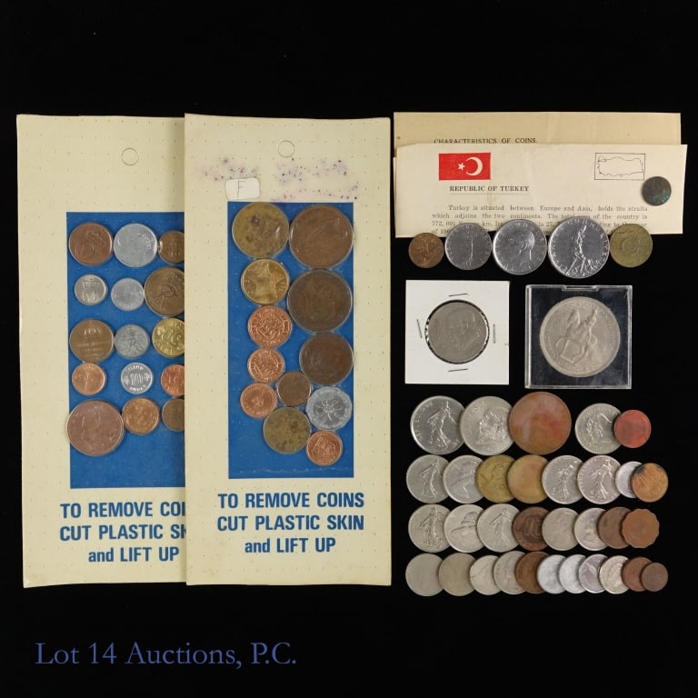Foreign Coins Lot (60+) (1 of 4)