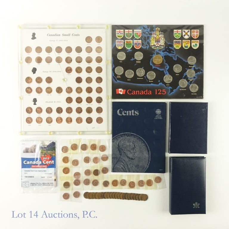 Various Canadian Coin Types Collection (195 Coins) (1 of 9)