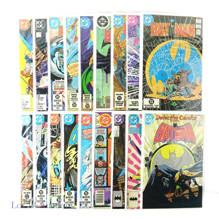 Batman and Detective Comics DC (18): Batman and Detective Comics DC (18). A collection of Batman and Detective Comics from DC. Issues include: Batman Special (1984) #1 - First appearance of Wrath, a Batman foil whose parents were killed 