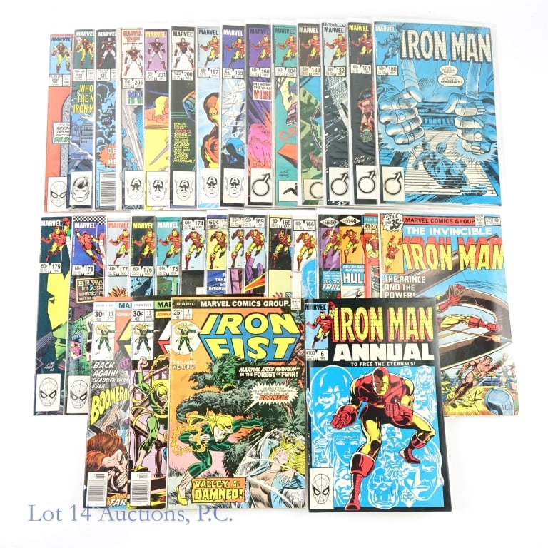 Iron Man, Iron Fist MARVEL (+30): Iron Man, Iron Fist MARVEL (+30). Some key issues included: Iron Fist #2 - Origin of Iron Fist. First appearance of Miranda, the half sister of Danny Rand, later becomes Death Sting. Iron Fist #12 - F