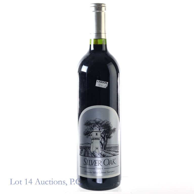 2005 Silver Oak Alexander Valley Cabernet: 2005 Silver Oak Alexander Valley Cabernet Sauvignon, 13.5% ABV, 750 ml, Vintage: 2005, Region: Sonoma County, California, Appellation: Alexander Valley.