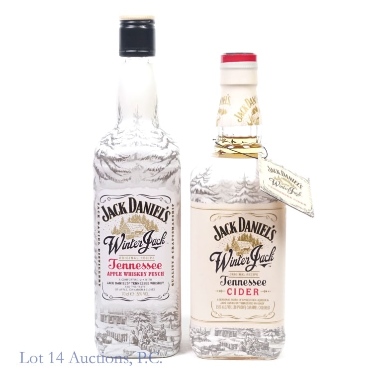 Jack Daniel's Winter Jack Cider & Whiskey Punch, 2: 1-Jack Daniel's Winter Jack Tennessee Cider, 15% ABV, 750 ml. 2-Jack Daniel's Winter Jack Tennessee Apple Whiskey Punch, 15% ABV, 700 ml.