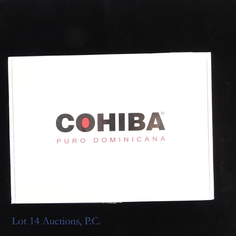 Cohiba Puro Dominicana Churchill Cigars (25 Pack): Cohiba Puro Dominicana Churchill Cigars, 7"x49, Pack of 25 sealed in wooden case. Wrapper: Habano, Origin: Dominican Republic.
