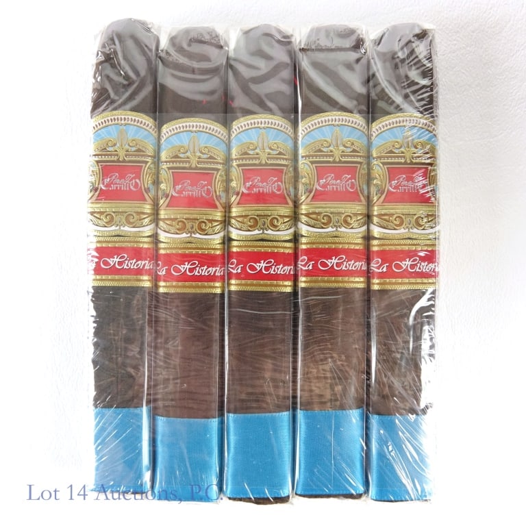 E.P. Carrillo La Historia El Senador Cigar 5 Pack: E.P. Carrillo La Historia El Senador Robusto Cigars, 5.3" x 52, Pack of 5, Wrapper: Maduro, Origin: Dominican Republic.