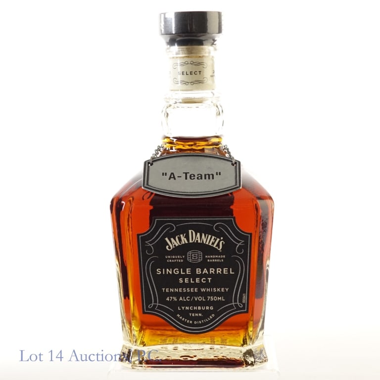 Jack Daniel's SB Tennessee Whiskey Pick (2023): Jack Daniel's Single Barrel Tennessee Whiskey (2023), 94 Proof, 750 ml, A-Team Private Selection, Bottled: 05-11-23, Barrel #23-04635.
