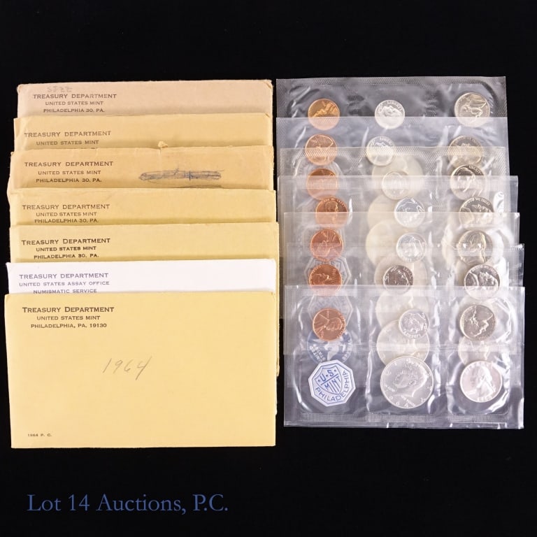 1959 - 1965 U.S. Mint Silver Proof Sets (7) (1 of 5)